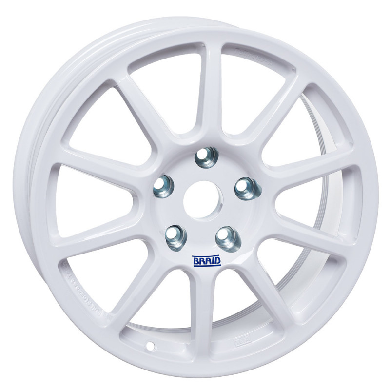 Jante Braid FullRace A 7X17 pentru Renault Clio 3 R3, albă - BD-FRA701741J2-B - BD-FRA701741J2-B - 3661768343388